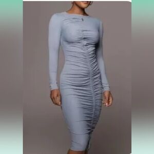 ❗️ CLOSING SALE ❗️JLUXLABEL PURPLE AKEMI RUNCH DRESS